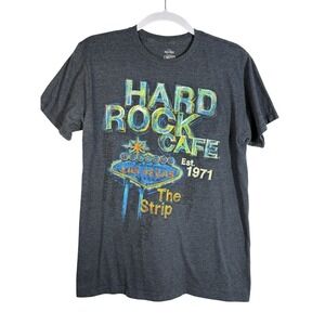 Hard Rock Cafe The Strip T-Shirt M Established 1971 Limited Edition Dark Gray